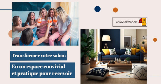 idée salon convivial et pratique pour recevoir