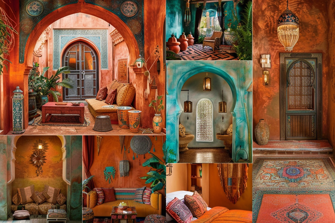 mon board décoration d'interieur ambiance marocaine