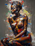 Tableau Femme Africaine Nue