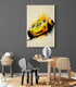 tableau cars disney jaune